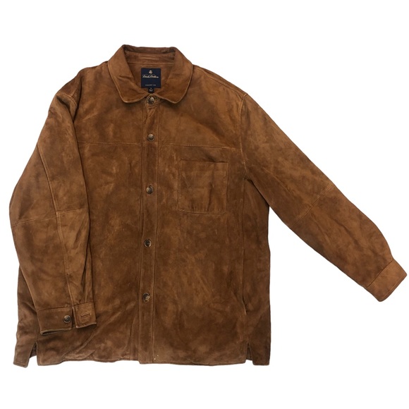 Brooks Brothers Jackets & Coats Brooks Brothers Mens Suede Leather